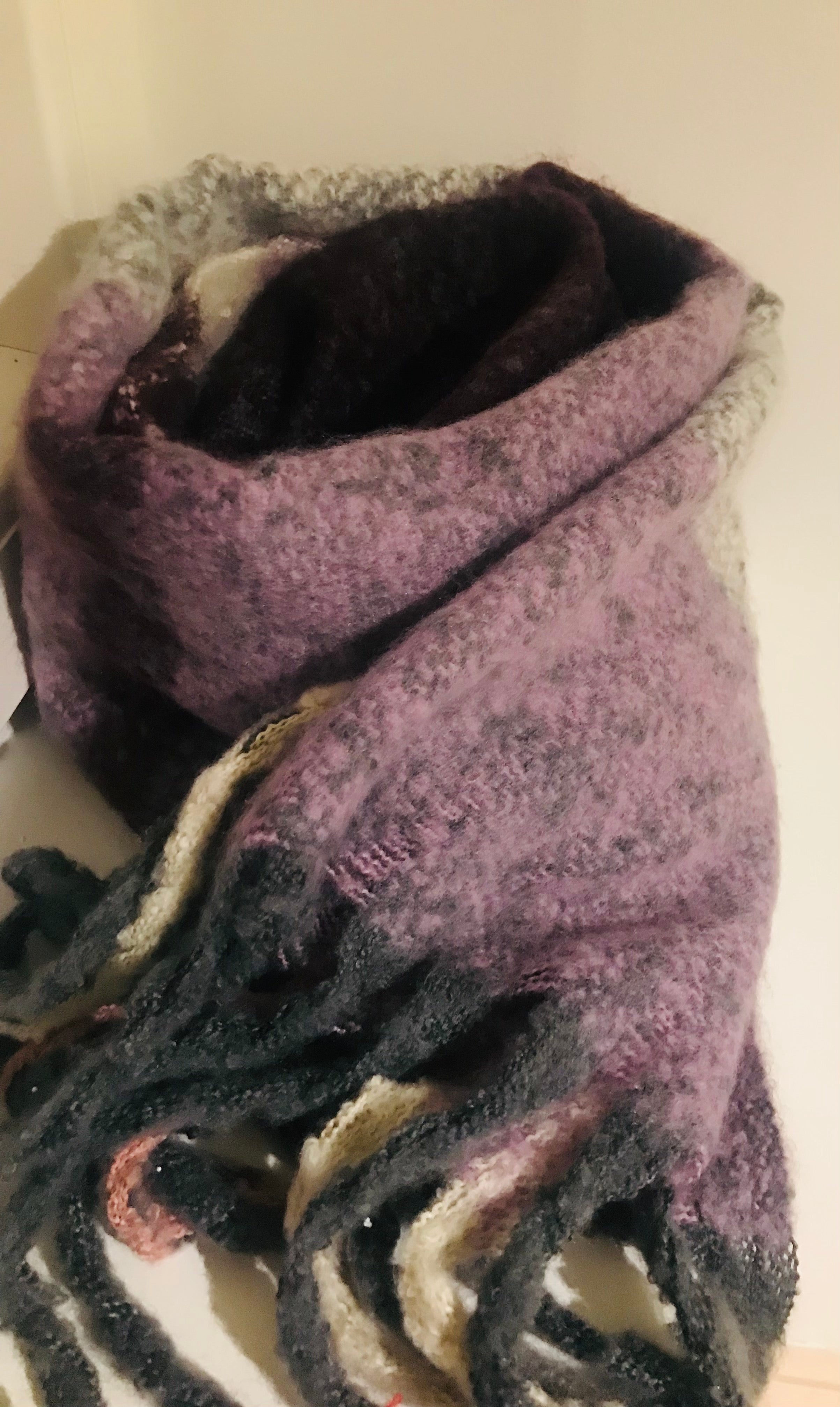 SAM&CEL - scarf purple