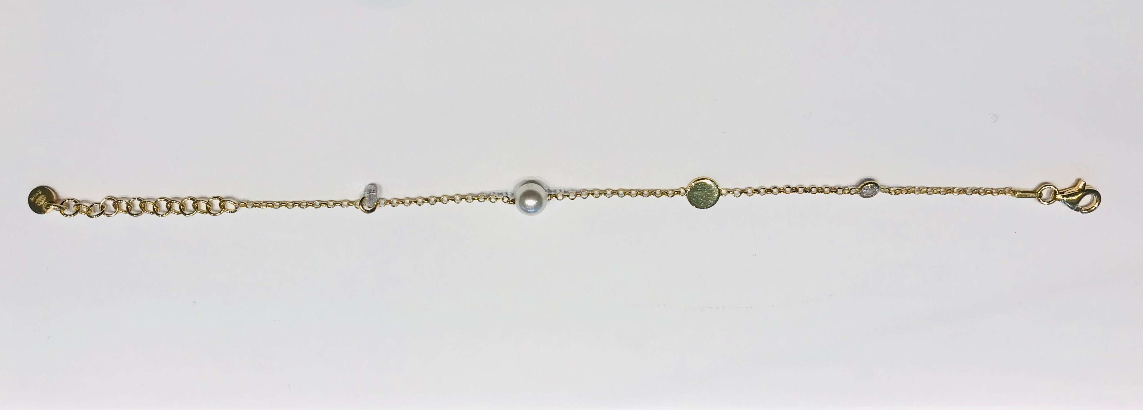 SAM&CEL bracelet with pearl and zirconium