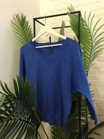 Hampton Bays - granitte sweater olympia blue
